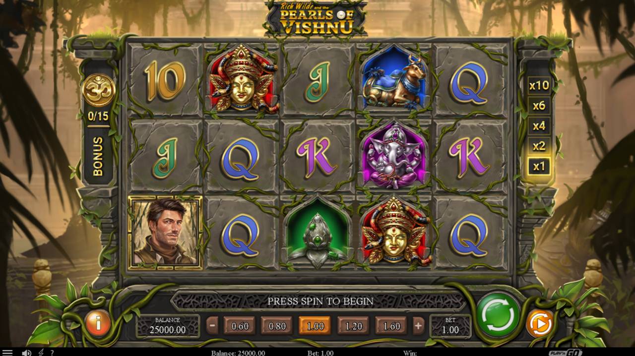 Rich Wilde And The Pearls Of Vishnu (Play’n GO) Image 2